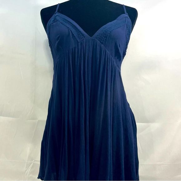 Lulu's Navy Baby Doll Coverup - Picture 6 of 11